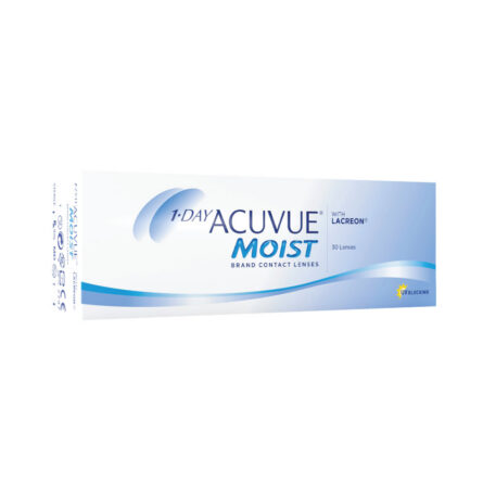 1 DAY ACUVUE MOIST – ühekordsed kontaktläätsed igapäevaseks kandmiseks