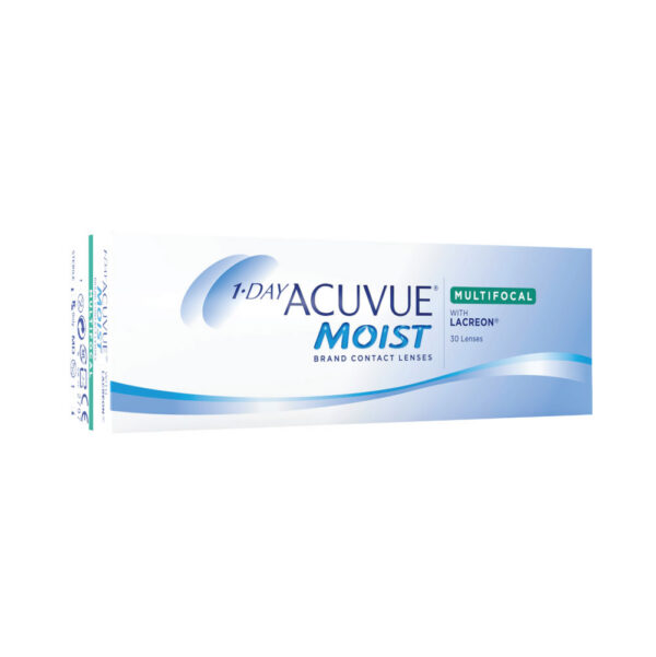 1 DAY ACUVUE MOIST Multifocal – ühepäevased multifokaalsed läätsed presbüoopia korrigeerimiseks