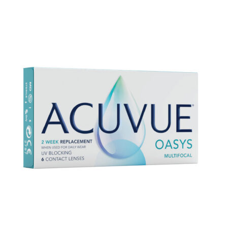 ACUVUE OASYS Multifocal – kahenädalased multifokaalsed läätsed presbüoopia korrigeerimiseks