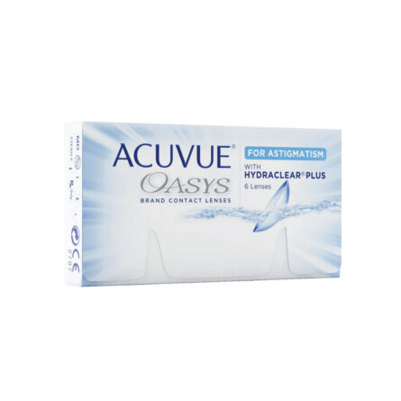 ACUVUE OASYS toorilised läätsed astigmatismi ja silindri korrigeerimiseks