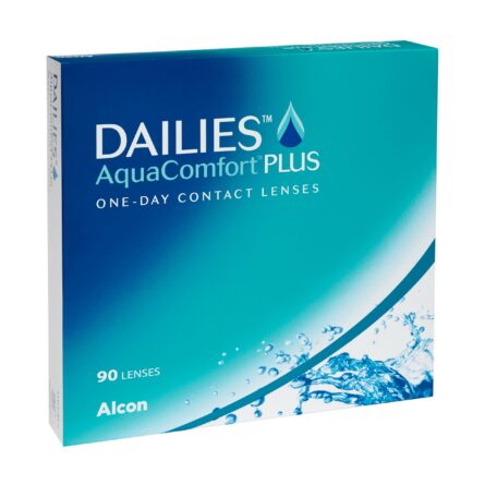 Dailies AquaComfort Plus päevased läätsed 90 tk pakendis