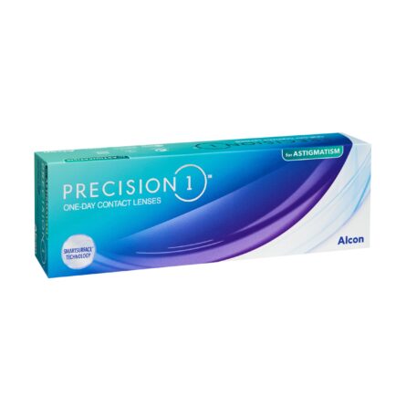 Precision 1 Toric – ühepäevased läätsed silindriga nägemisele, 30 pakis
