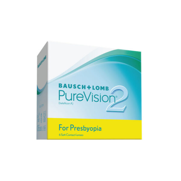 PureVision 2 for Presbyopia – multifokaalsed kontaktläätsed presbüoopia korrigeerimiseks