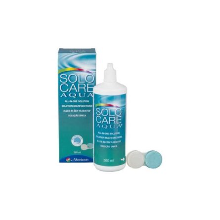 360 ml läätsehooldusvedelik SoloCare Aqua igapäevaseks kasutamiseks