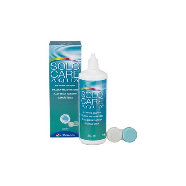 Image 4 360 ml läätsehooldusvedelik SoloCare Aqua igapäevaseks kasutamiseks
