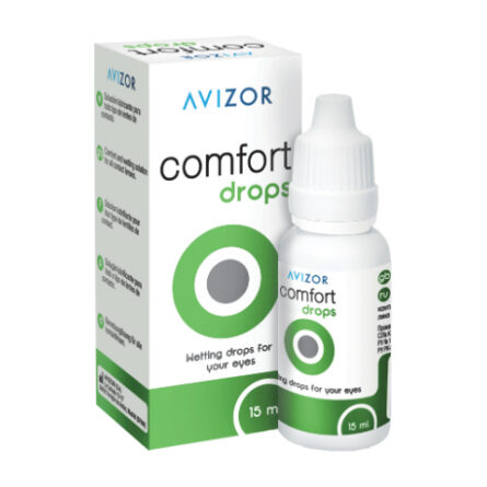 Silmatilgad kontaktläätsede kandmise ajal – Avizor Comfort Drops