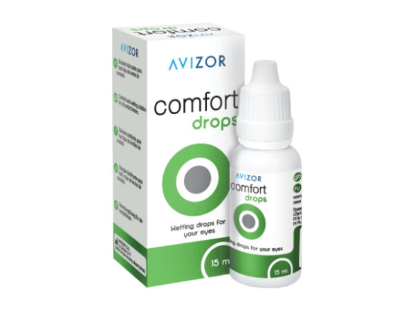 Silmatilgad kontaktläätsede kandmise ajal – Avizor Comfort Drops